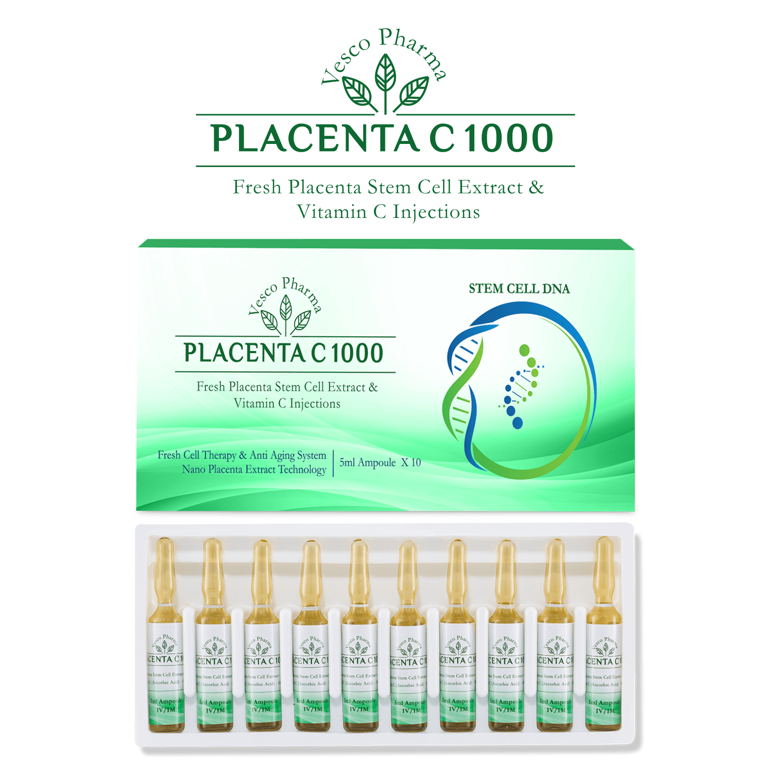 Vesco Pharma Placenta C Injection